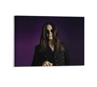 IZIWDORW Ozzy Osbourne Gallery Quality Framed Wall Canvas for Artistic Home Upgrade Bedroom Office Kitchen