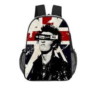 IZIWDORW Sid Vicious Backpack Guarded Transparent Swim Bag Clear PVC Waterproof School Rucksack