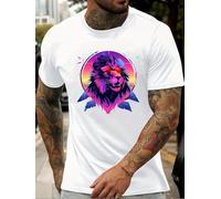 IZIWDORW T Shirt 1pc Faith is Like WiFi Graphic Cotton for Men Multicolor