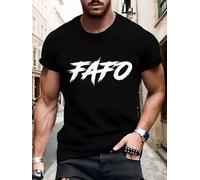 IZIWDORW T Shirt Funny 'I Don't Know How Many Coffees It Takes to Be Friendly' Men's Cotton Casual Short Sleeve, Black with White Text, Loose Fit, Perfect for Casual Attire & Date Nights