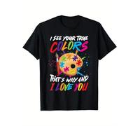 IZIWDORW T Shirt I'm Unable to, As I'm Busy Watching Documentaries About Serial Killers While Wearing My CatThemed Multicolor