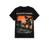 IZIWDORW T Shirt Men's with Judas Priest Heavy Metal Band Graphic Black with Red
