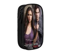 IZIWDORW Team Damon Salvatore Pencil Case for Emergency Kits - Durable Zipper Bag for First Aid, Pens, Flashlights (Portable)