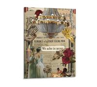IZIWDORW The phantom of the opera Creative Home Decor Framed Canvas Artwork Bright Colors Modern Style Wall Hanging Composition