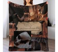 IZIWDORW The phantom of the opera Elegant Anti-Wrinkle Blanket for Sofa Bed Outdoor No Shedding Soft Touch Velvet