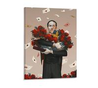IZIWDORW The phantom of the opera Framed Canvas Wall Art Print for Modern Vibe Room Accent Lounge Kitchen Decor Idea