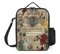 IZIWDORW The Phantom of The Opera Lunch Boxes Stainless Steel Interior, Superior Temperature Retention with Easy-Wipe Surface