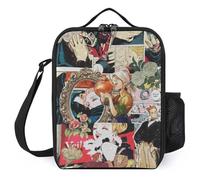 IZIWDORW The Phantom of The Opera Lunch Boxes with Detachable Cooler, 4-Hour Temperature Retention, FDA Approved Food Safe Materials