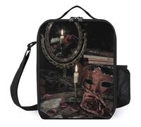 IZIWDORW The Phantom of The Opera Lunch Boxes with Digital Temperature Display, Real-Time Monitoring of Internal Conditions