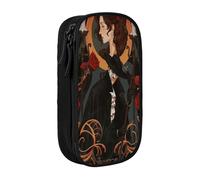 IZIWDORW The Phantom of The Opera Pencil Case for EDC Enthusiasts - Compact Oxford Bag for Knives, Flashlights, Pens (Everyday Carry)