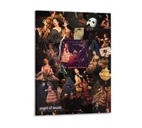 IZIWDORW The phantom of the opera Stylish Framed Canvas Wall Art for Urban Apartment Aesthetic Modern Minimalist Look