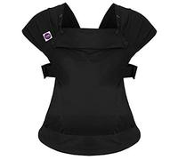 Izmi Essential Baby Carrier | Award Winning Adjustable Soft Structured Sling with 3 Different Carrying Positions | UK Hip Healthy Design Suitable from Newborn | Black