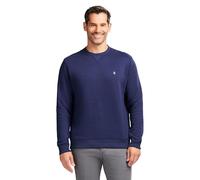 IZOD Men's Advantage Performance Crewneck Fleece Pullover Sweatshirt, Navy Blazer Solid, XL