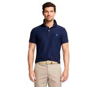 IZOD Men's Advantage Performance Short Sleeve Fashion Polo Shirt, Peacoat, Medium
