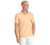 IZOD Men's Advantage Performance Short Sleeve Fashion Polo Shirt, Tangerine Orange, XL