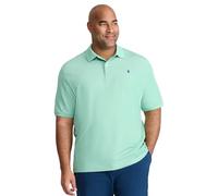 IZOD Men's Advantage Performance Short Sleeve Polo Shirt, Green Spruce, Large