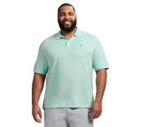 IZOD Men's Big and Tall Advantage Performance Short Sleeve Polo Shirt, Beryl Green, XXL Tall