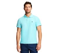 IZOD Men's Big and Tall Advantage Performance Short Sleeve Polo Shirt, Blue Radiance, XL