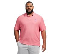 IZOD Men's Big and Tall Advantage Performance Short Sleeve Polo Shirt, Dubarry, 5X-Large Tall