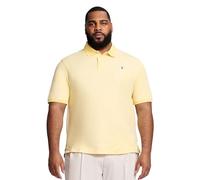 IZOD Men's Big and Tall Advantage Performance Short Sleeve Solid Polo Shirt, Lemon, 3XL