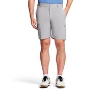 IZOD Men's Golf Swing Flex Stretch Cargo Short, Solid Cinderblock, 34
