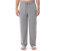 Izod Men's Jersey Knit Sleep Pant Pajama Bottom, Grey Heather, 2X Tall