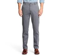 Izod Men's Performance Stretch Straight Fit Flat Front Chino Pant Casual, Smoked Pearl, 32W x 30L