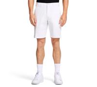 IZOD Men's Saltwater 9.5" Flat Front Chino Short Casual, Bright White, 34