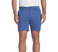 IZOD Men's Saltwater Stretch 7" Chino Short, Bijou Blue, 40