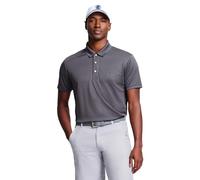 IZOD Men's Short Sleeve Golf Performance Stretch Polo Shirt, Asphalt, Large