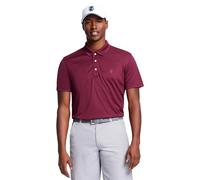 IZOD Men's Short Sleeve Golf Performance Stretch Polo Shirt, Fig, S