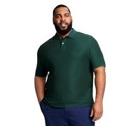 IZOD Men's Slim Fit Advantage Performance Short Sleeve Solid Polo, Wild Fern, XXL
