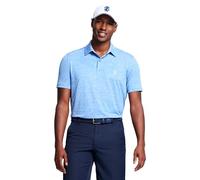 IZOD Men's Swingflex Elite Short Sleeve Golf Polo, Nautical Blue, Medium