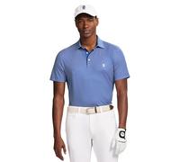 IZOD Mens Swingflex Elite Short Sleeve Golf Polo, True Blue Polka Dots, Large