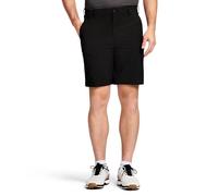 IZOD Men's Swingflex Straight-Fit Stretch Golf Shorts, 9.5-Inch Inseam, Black, 34