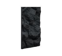 IZODEKOR PU Stone Effect Wall Panels 60x120 cm, 5 cm Thick 3D Interior Wall Cladding, Natural Stone Look Decorative Panels, Night Stone