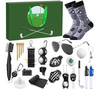 iZoeL 24 in1 Golf Gift Box for Men - Valentine’s Day Gift for Him | Golf Accessories & Essentials Set | Fun Gifts for Golfers Boyfriend Husband Dad Retirement & Birthday Presents
