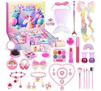 iZoeL Unicorn Advent Calendar for Girl Kids 2025 Christmas, Kids Advent Calendar Beauty Girls, 24 Days Novelty Gifts, Gift For Kids Girls, Countdown Days To Christmas Holiday