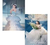 IZONE - KWON EUNBI COLOR 2nd Mini Album ( A + B - SET. ) ( Incl. 2 CD+2 PRE-ORDER ITEM+2 Photo Book+2 Photo Card+2 Frame Film Photo+2 Post Card )