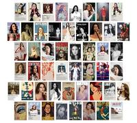 IZOOMIHOME Lana Del Rey Aesthetic Posters, Aesthetic Room Decor, Bedroom Decor for Teen Girls, Wall Collage Kit, Music Poster Art, Lana Gifts Merch (50 Set 4 x 6 inch)