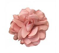 Izpack Satin Large Camellia Flower Statement Ring for Women Fabric Rose Floral Petal Cluster Adjustable Open Thumb Finger Rings Comfort Fit Boho Wedding Engagement Band Jewelry for Lady Fashion