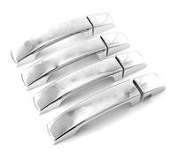 IZQLTWKR Side Exterior Door Handle Cover for Land for Rover for Freelander for 2 Discovery 3/4 Door Handle Cover Anti-Scratch Guard(Plating - No Intelligence)