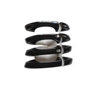 IZQLTWKR Side Exterior Door Handle Cover for SEAT for Leon for Cupra 5F FR MK3 2014-2019 Accessories Door Handle Cover Trim Plastic Gloss Black Molding Parts