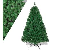 Izrielar Artificial Christmas Tree, 150 cm Height, with 350 Tips, Artificial Fir, Christmas Fir Tree, Quick Assembly, Flame-Retardant, Including Metal Christmas Tree Stand