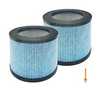 IZSOHHOME Compatible with TOPPIN TPAP002 HEPA Comfy Air C1, Part # TPFF002,4in1 H13 High-Efficiency HEPA Filters,TPAP002(2 Packs)