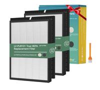 IZSOHHOME HEPA Replacement Filter Set compatible with Levoit LV-PUR131 LV-PUR131S Air Purifiers Part LV-PUR131-RF