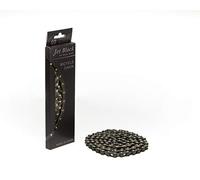Izumi Standard Chain 1/2 x 1/8 Jet Black and Gold Size: 116 Links