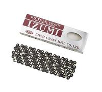 Izumi Standard Chain 1/8 x 1/2 (116 Links), Silver/Black