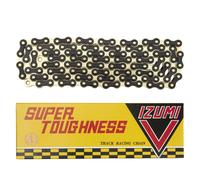 Izumi Super-Tough V-Chain Racing 1/8 Track Chain - Gold / Black / 1/8 Track Chain Gold/Black