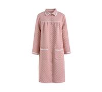 IZURIA lapel pink long sleeved robe M